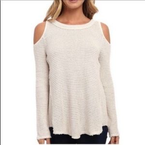 FREE PEOPLE COLD SHOULDER SWEATER